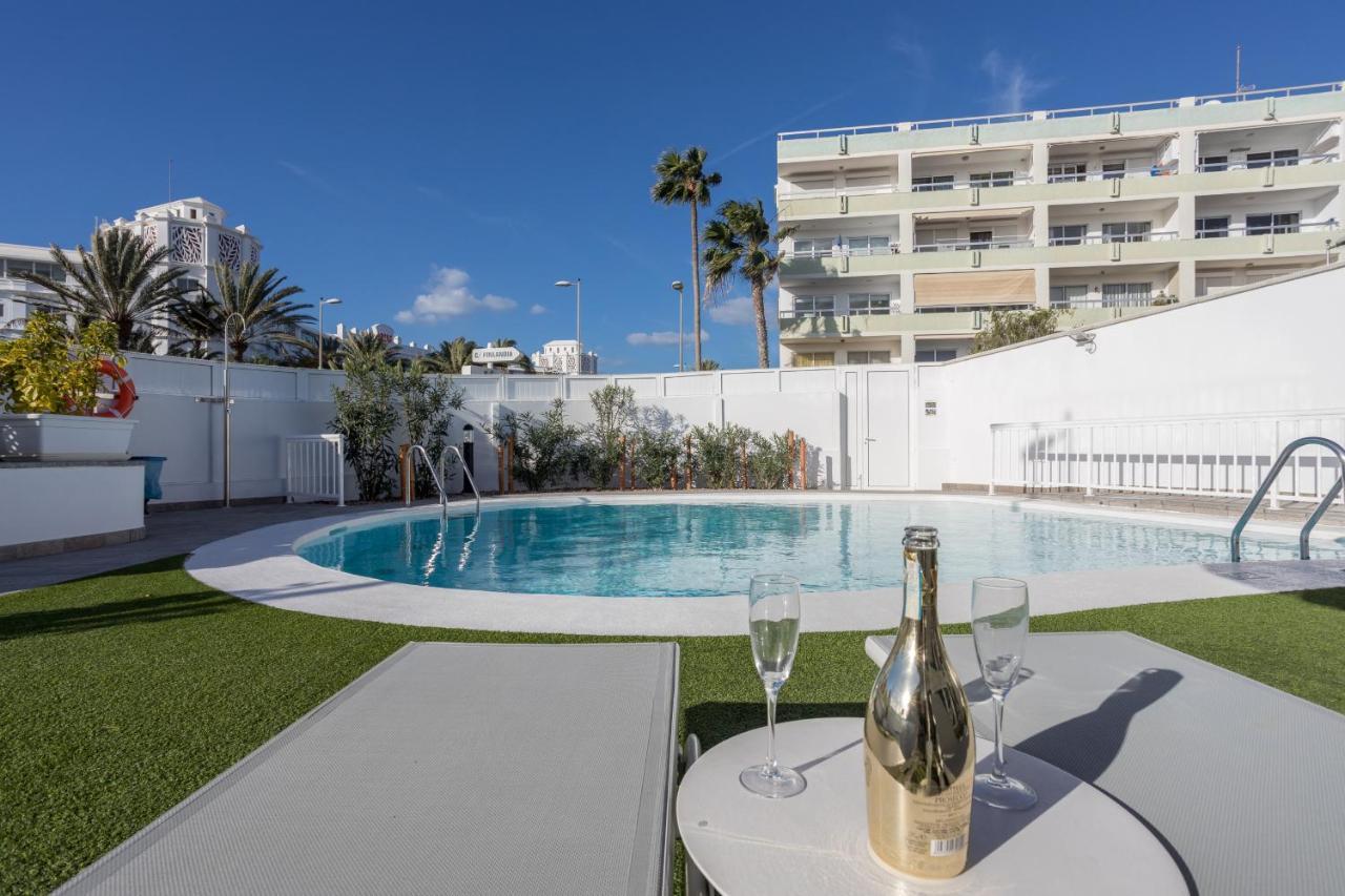Lightbooking Alemania Piscina Privada Playa Del Ingles Exteriér fotografie