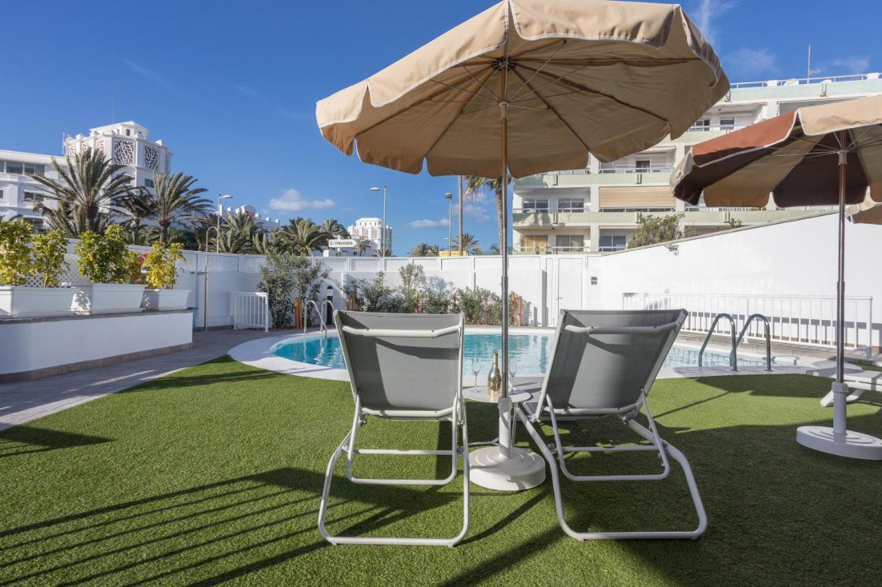 Lightbooking Alemania Piscina Privada Playa Del Ingles Exteriér fotografie