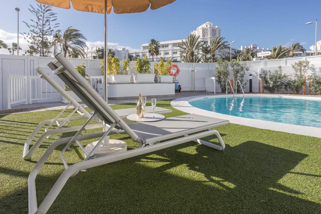 Lightbooking Alemania Piscina Privada Playa Del Ingles Exteriér fotografie